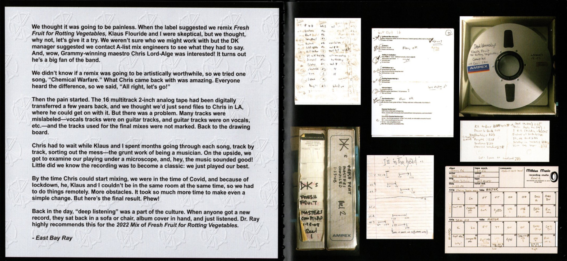 Fresh Fruit For Rotting Vegtables by Dead Kennedys booklet pages 27 and 28